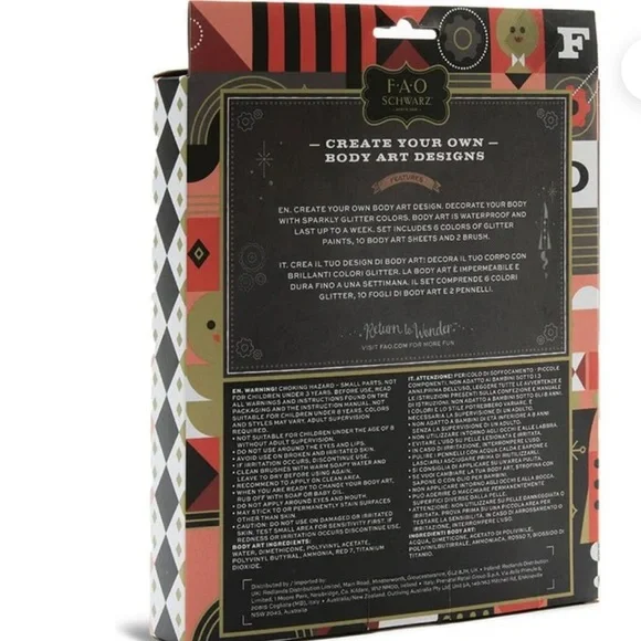 FAO Schwarz Creative Glitter Art Set - Picture 3 of 11